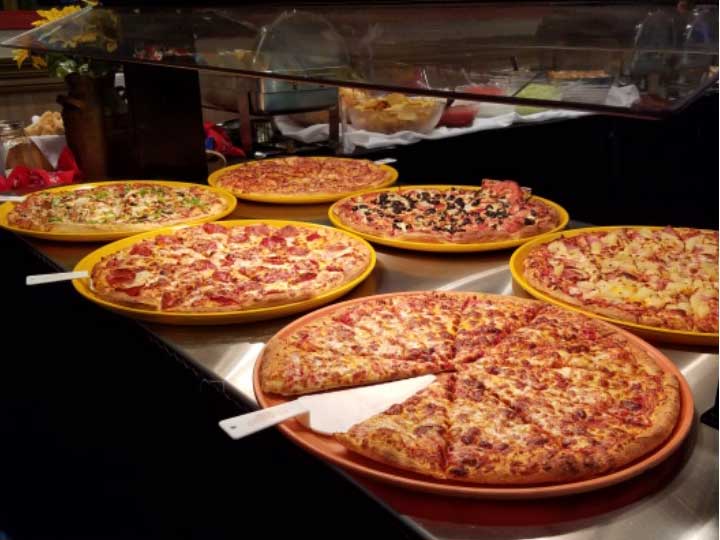 Pizza buffet